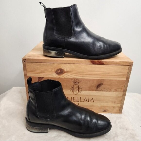 Timberland Women's Black Mount Chevalier Chelsea Boots Size 6 - Picture 2 of 11